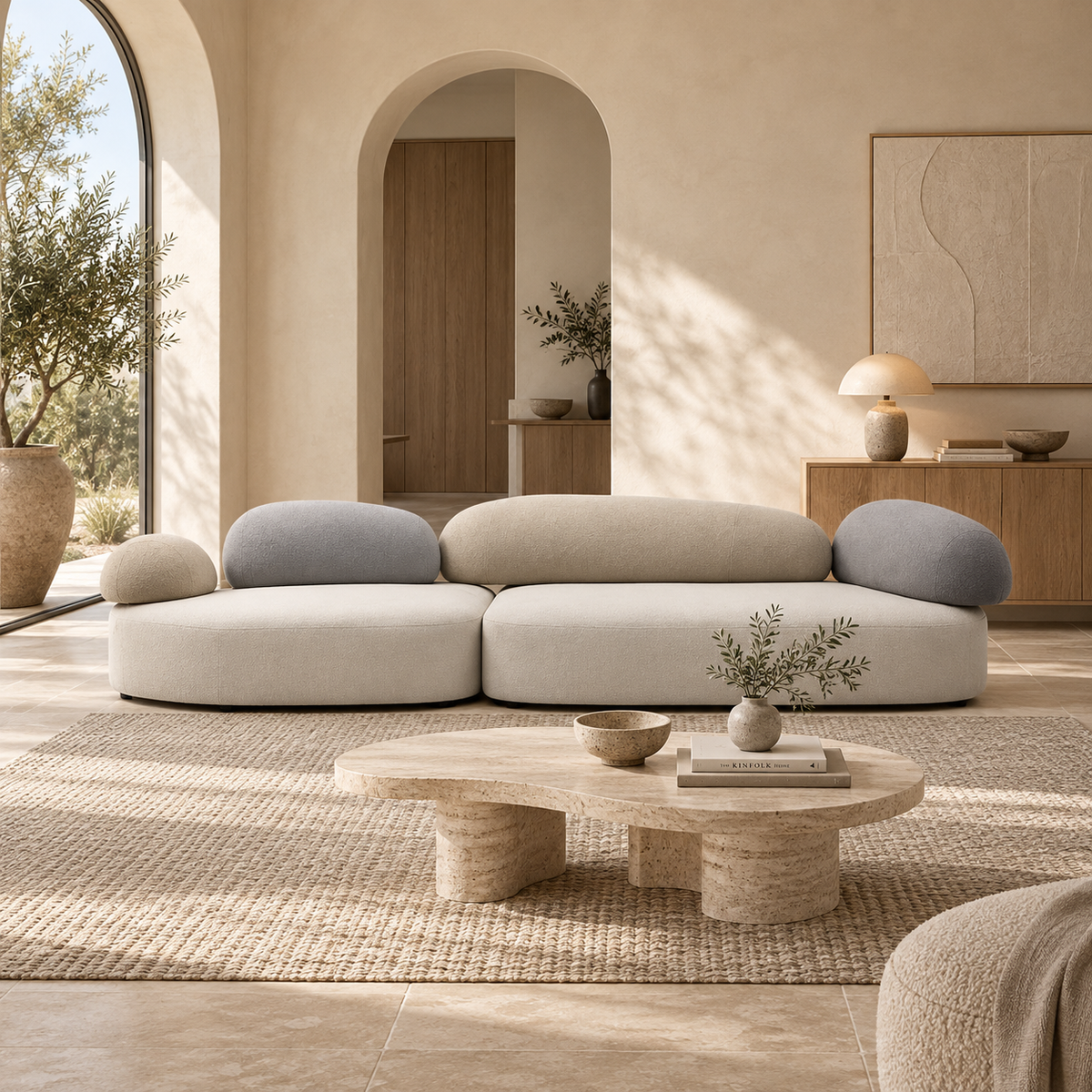 Brno Boucle Sofa