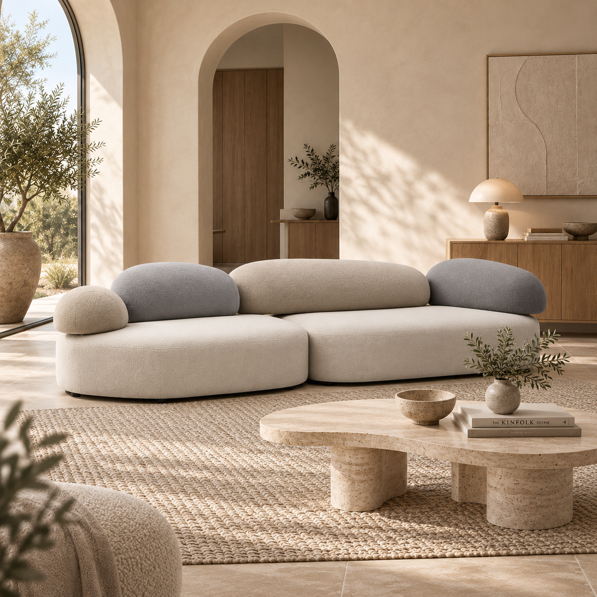 Brno Boucle Sofa